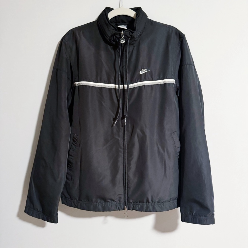 Nike - Dark Grey Zip Up Jacket with Packable Hood
